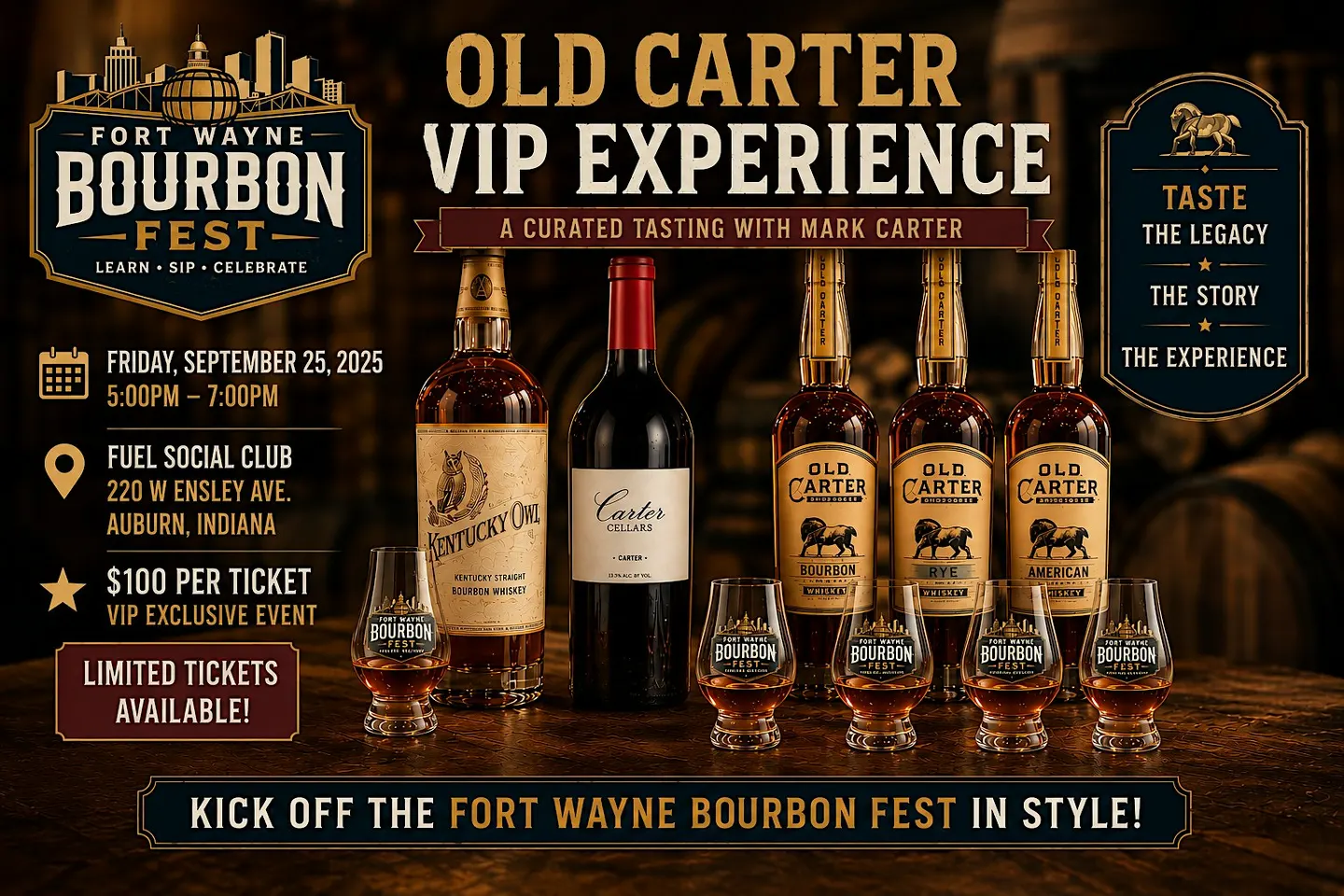 FWBF - Old Carter VIP Experience