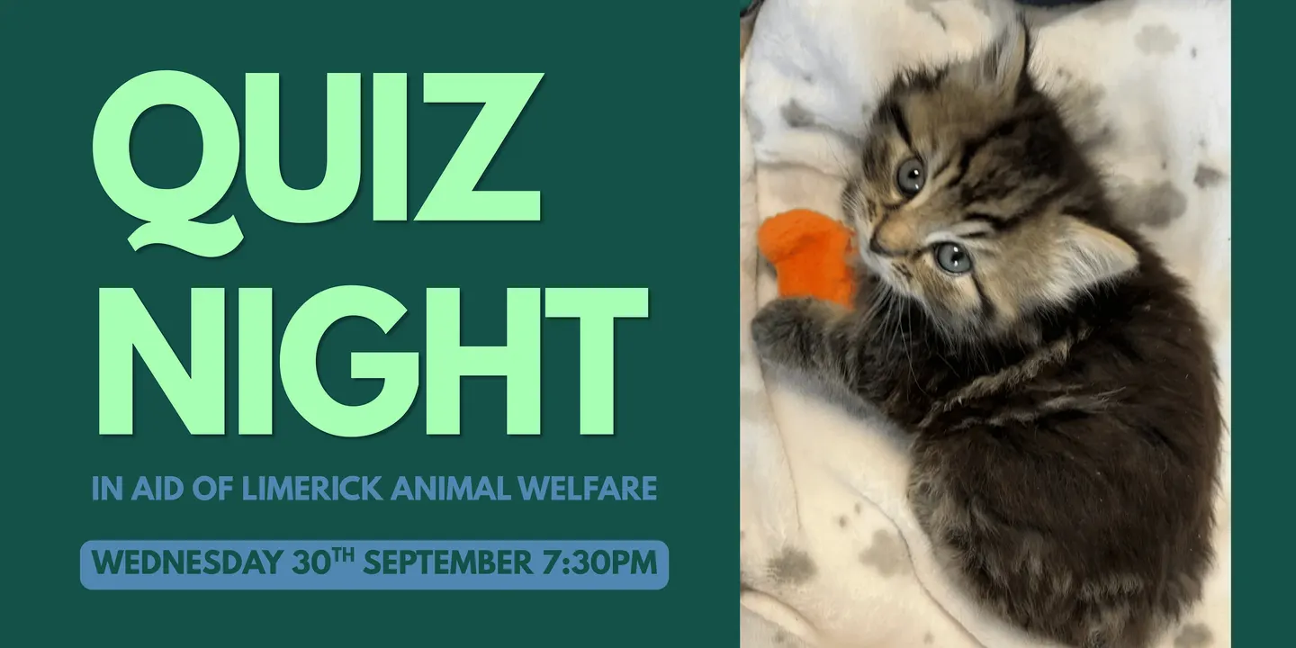 Quiz Night in aid of Limerick Animal Welfare