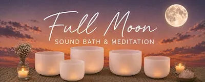 Full Moon in Taurus Sound Bath | Pasadena ✨