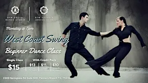 Beginner West Coast Swing Dance Class