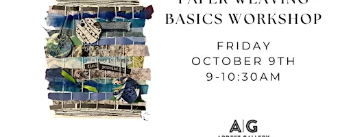 Paper Weaving Basics Workshop