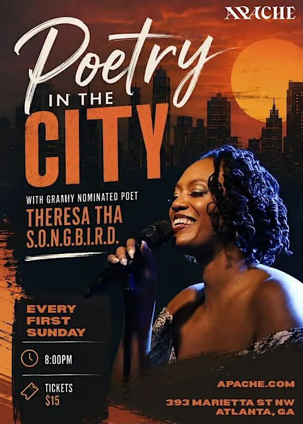 Poetry In The City: Live Poetry Open Mic Night in Atlanta