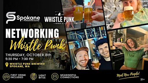 Networking at Whistle Punk Brewing