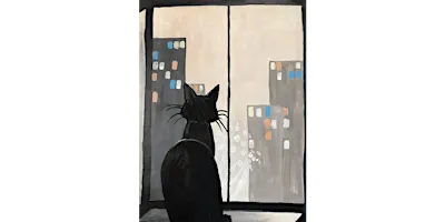 Cityscape Through the Window - Paint and Sip in Sacramento | Classpop!™