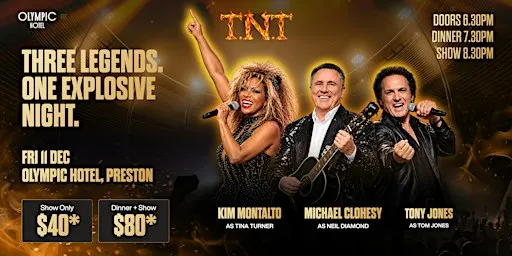 The T.N.T Ultimate Tribute Show - Fri 11 Dec 2026
