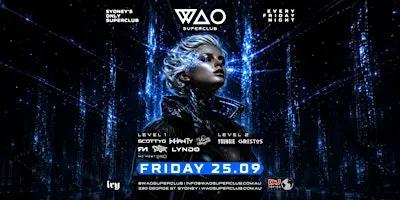 FRI 25 SEPT - WAO SUPERCLUB @ IVY