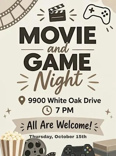 Movie & Game Night for All