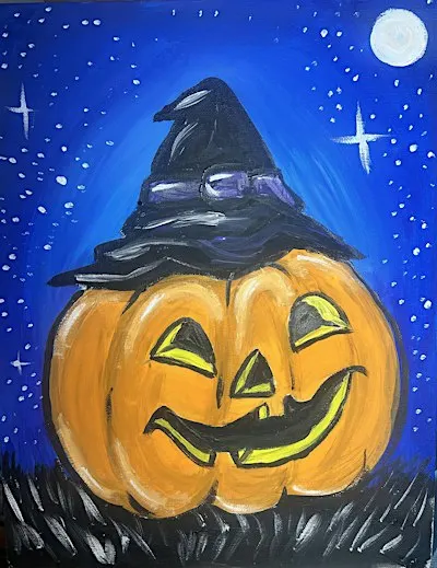 Spooktacular Paint Night at The Hawthorn Mini Bar!