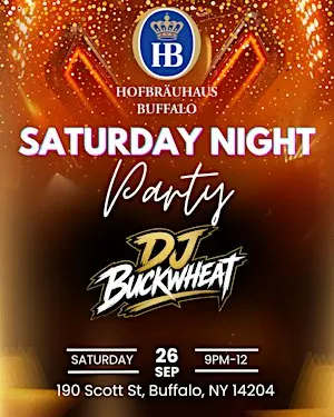 DJ Buckwheat at Hofbräuhaus Buffalo (FREE)