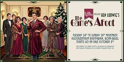 The Game's Afoot, a comedy by Ken Ludwig (in English)