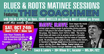Blues and Roots Matinee Sessions at The Upper Coach