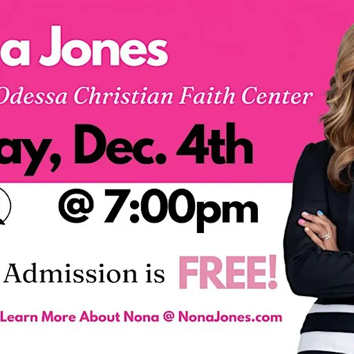 Nona Jones LIVE! Free Women’s Christmas Event