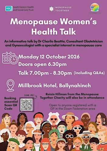 SEHSCT MDT - Menopause Women's Health Talk with Dr Beattie.