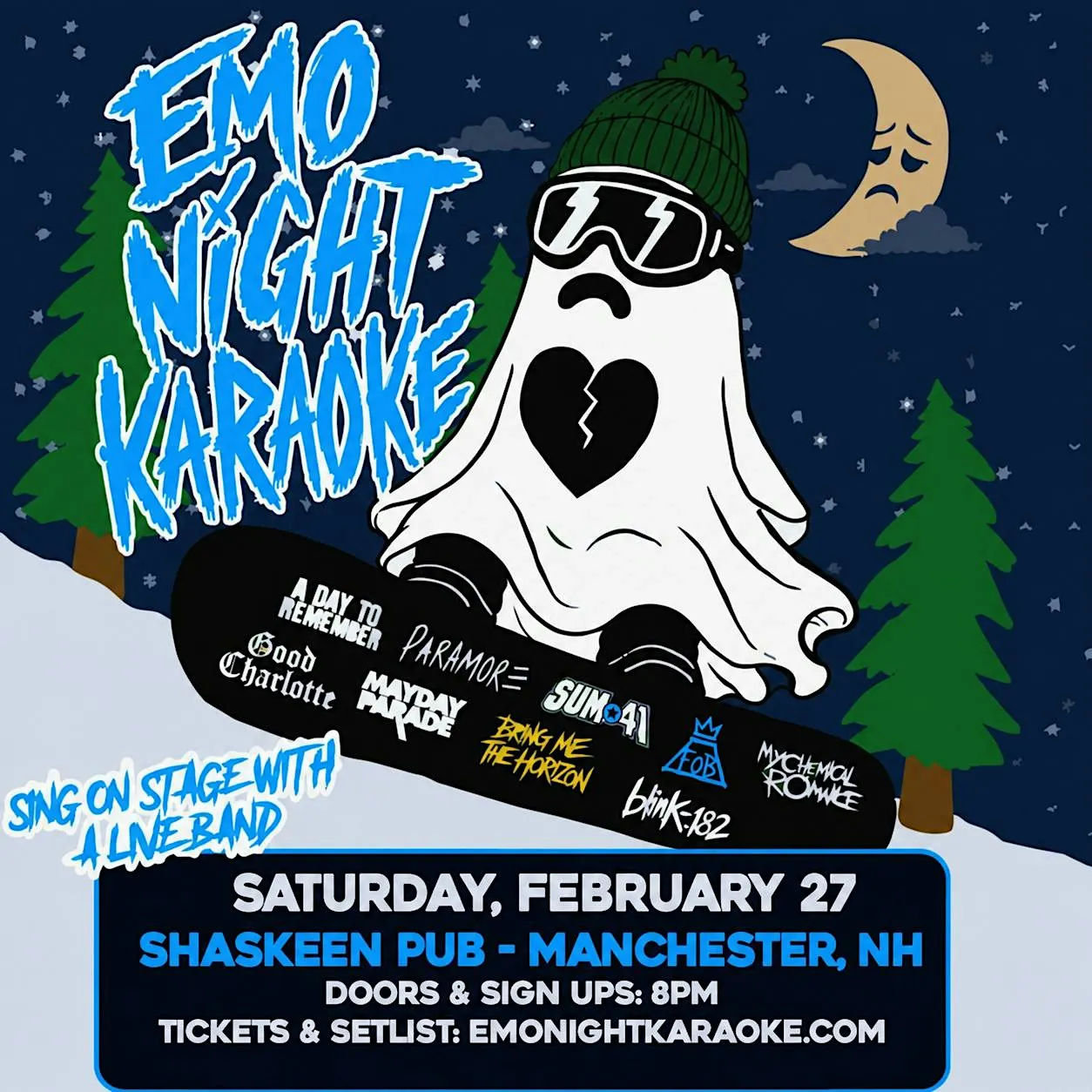 Emo Night Karaoke Manchester, NH