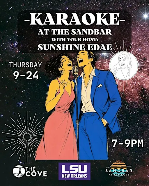 Karaoke at the Sandbar with Sunshine Edae
