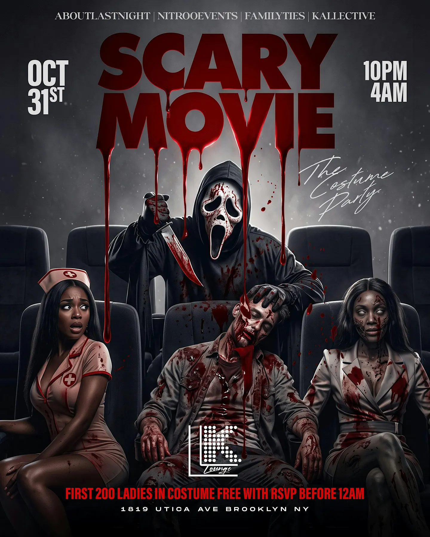 Scary Movie The Costume Party Halloween Night