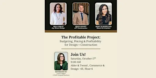 The Profitable Project: Budgeting & Pricing for Design + Construction