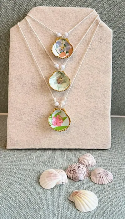 Decoupage with Michele Faulkner - Shell Necklaces