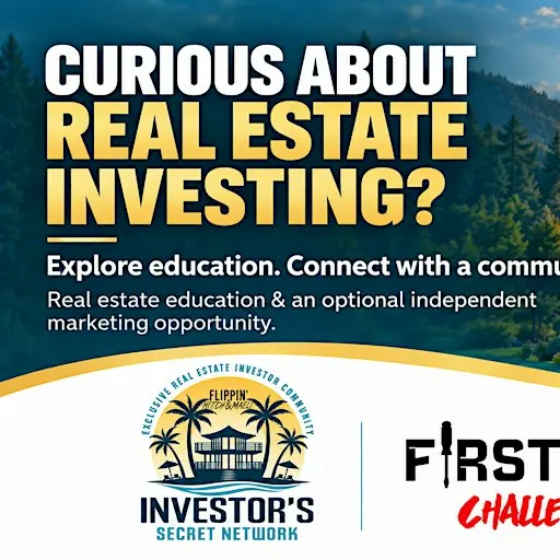 Explore Real Estate Investing: Education, Community & Business Opportunity