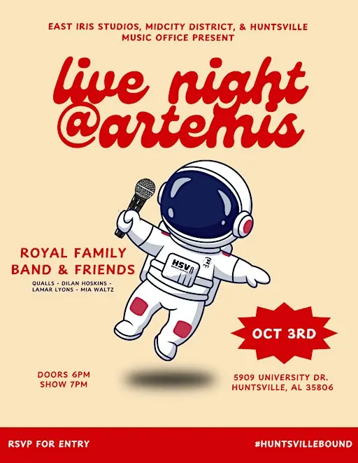 East Iris Studios Present...Nashville Takeover LIVE NIGHT!