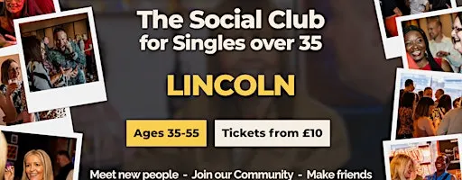 Singles Drinks Social @ Prince of Wales LINCOLN (Ages 35-55)