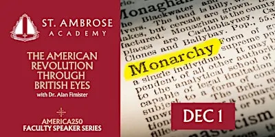The American Revolution Through British Eyes