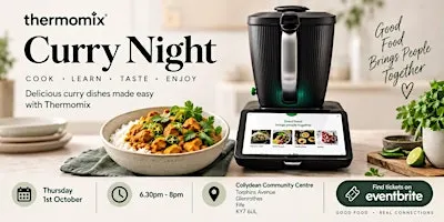Curry Night with Thermomix – Glenrothes -Fife