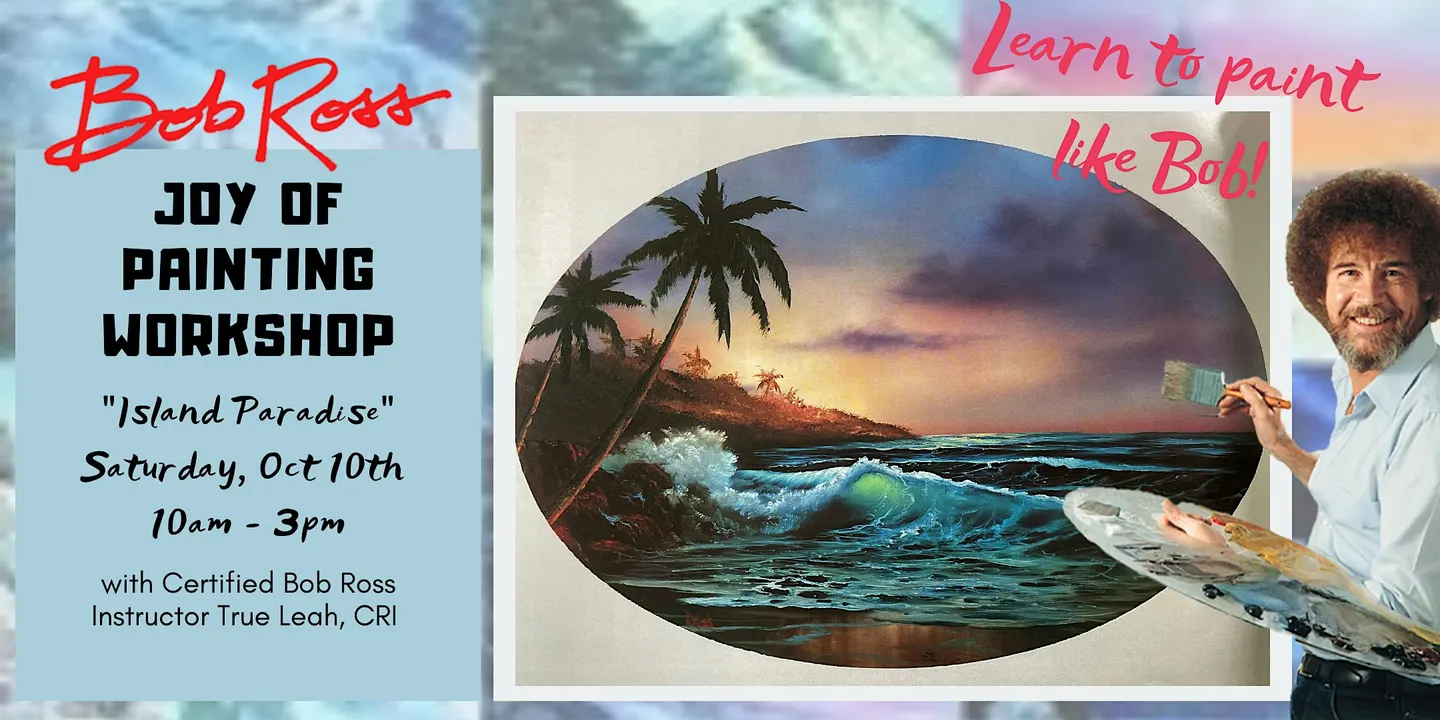 Island Paradise - Bob Ross Joy of Painting Workshop