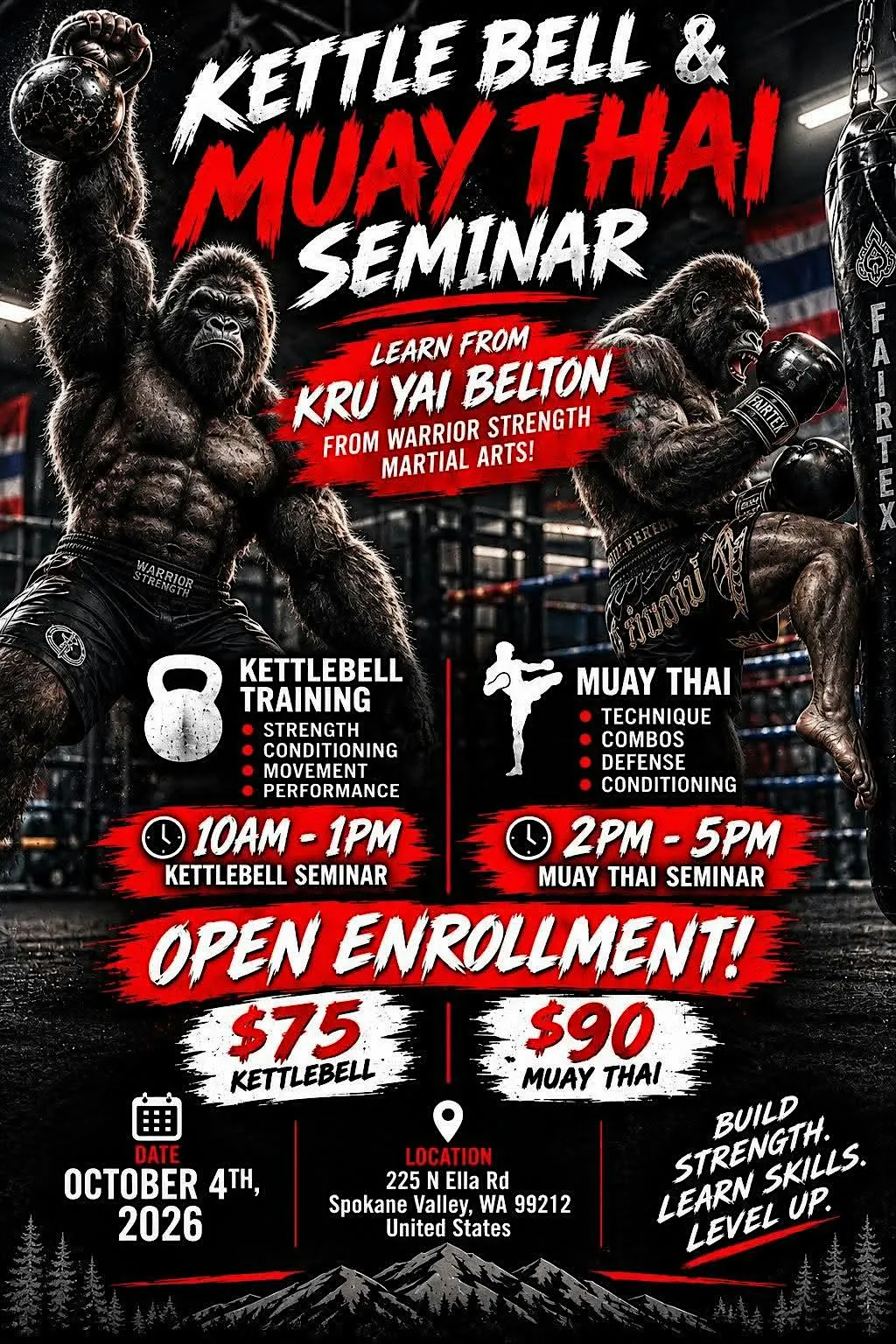 Muay Thai Seminar with Kru Yai Belton Lubas