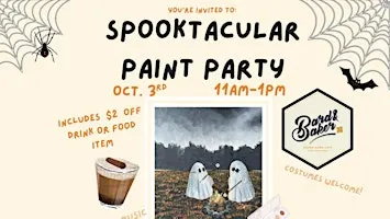 Spooktacular paint party