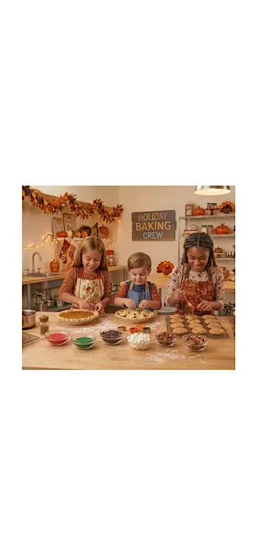 Holiday Baking Crew at Prince of Peace
