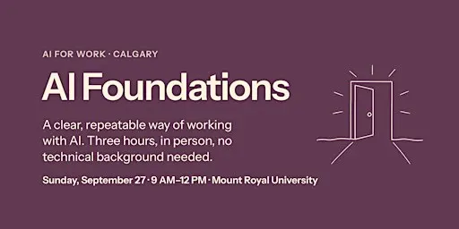 AI Foundations: An In-Person AI Seminar in Calgary