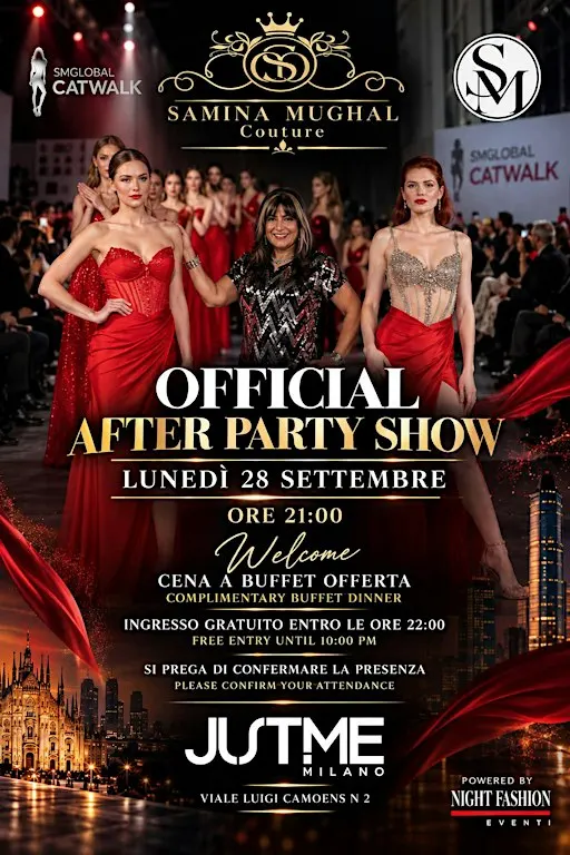 MILAN | Fashion Week - AFTER PARTY | SMGlobal Catwalk