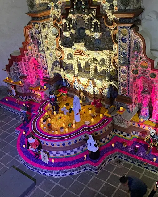 San Ángel Ruta de altares y ofrendas en Bic. Día de Muertos 2026 CDMX