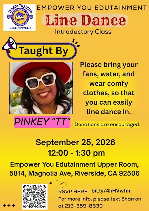 Empower You Edutainment Line Dancing