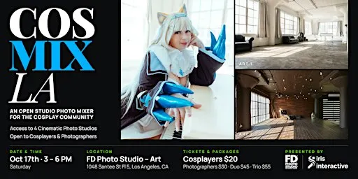 COSMIX LA - An Open Studio Photo Mixer For The Cosplay Community
