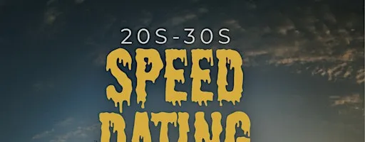 20s-30s Speed Dating