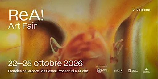 ReA! Art Fair 2026: 50 emerging artists at Fabbrica del Vapore