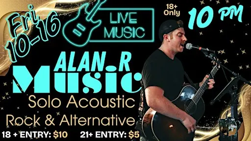 Alan R Music: Acoustic Solo Night at Rabbit