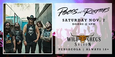 Pecos and The Rooftops Live in Pensacola (18+)