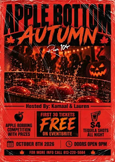 Apple Bottom Autumn @ Room 104