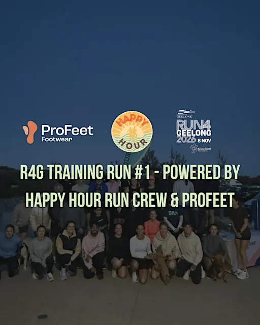 R4G Training Run #1 - Powered by Happy Hour Run crew & ProFeet