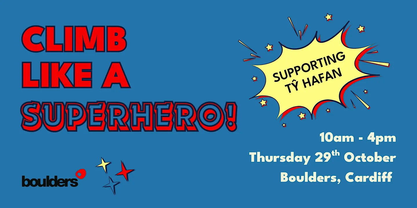 Climb like a superhero!
