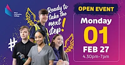 West Lancashire College February Open Event