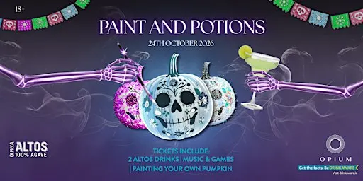Paint and Potions | Halloween Paint and Sip