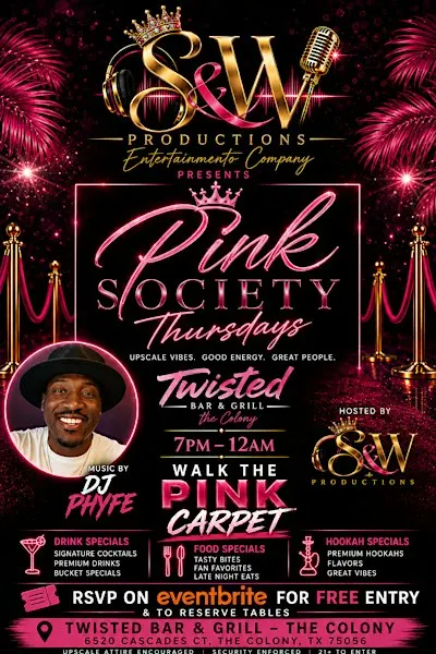 Pink Society Thursdays