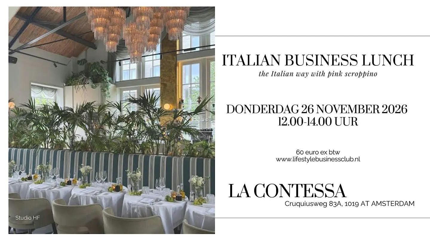 Business Talks over Italian Bites & Scroppino