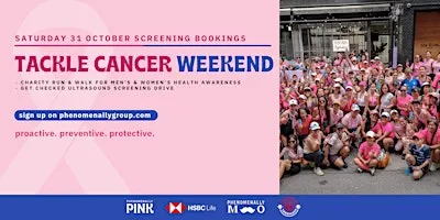 Tackle Cancer Weekend: Get Checked @ Kennedy Town - Saturday 31 October