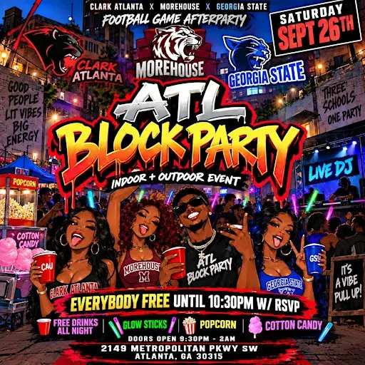 TOOKDEEN PRESENTS ATL BLOCK PARTY SATURDAY