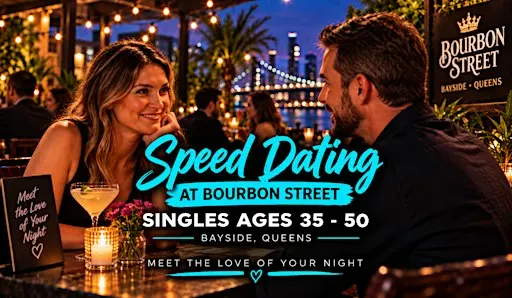 NYC Rooftop Speed Dating for Singles 35–50 | Bayside Queens